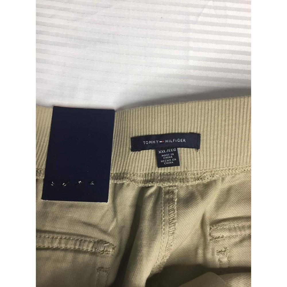 NWT Tommy Hilfiger Cobblestone XXL Women’s Chino Shorts Stretch Beige XXL - Picture 4 of 8